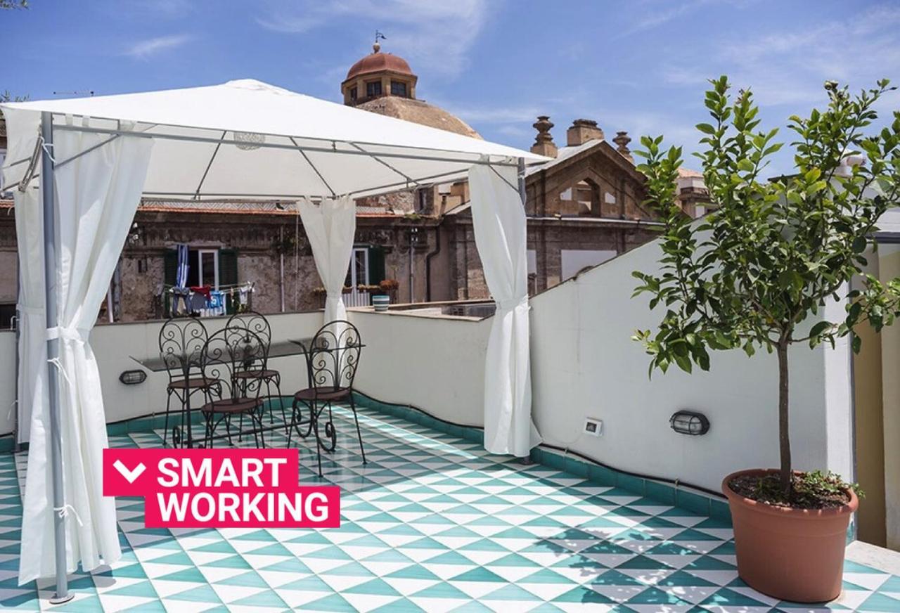 Kalsa Casa Di Charme Con Terrazza By Wonderful Italy Apartment Palermo Bagian luar foto