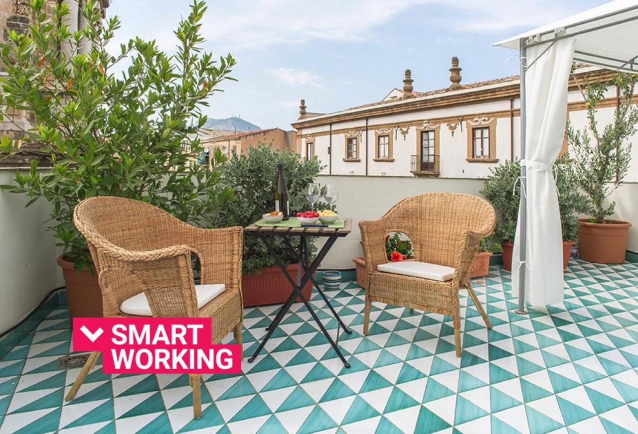Kalsa Casa Di Charme Con Terrazza By Wonderful Italy Apartment Palermo Bagian luar foto